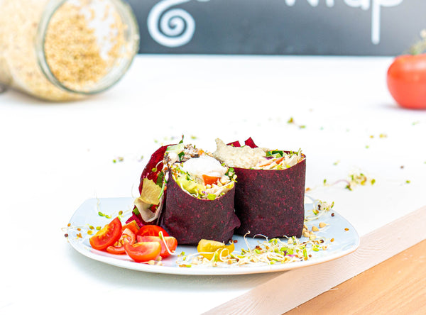 Rohkost Wrap befüllen: So wird dein Wrap mit deinen Lieblingszutaten zu einem gesunden Fast Food!