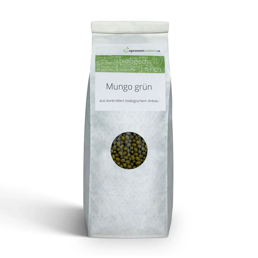 Germes de haricots mungo verts biologiques 500 g