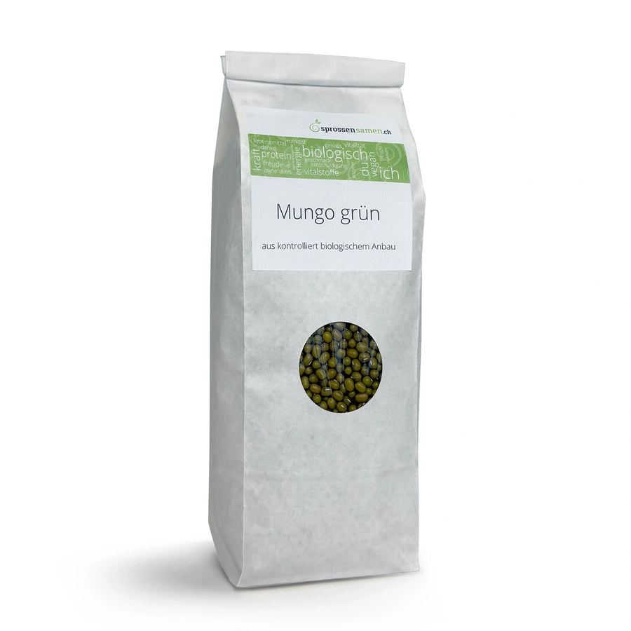 Germes de haricots mungo verts biologiques 500 g