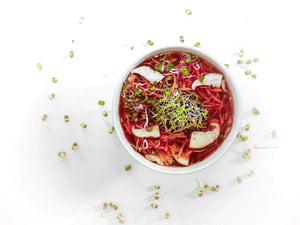 Miso-Suppe mit Sprossen