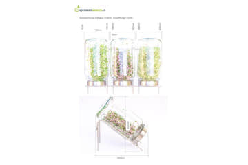 Geschenk-Set mit Glas 3100ml 