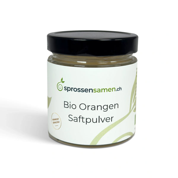 Orangen Saftpulver in Bio Rohkostqualität 150g