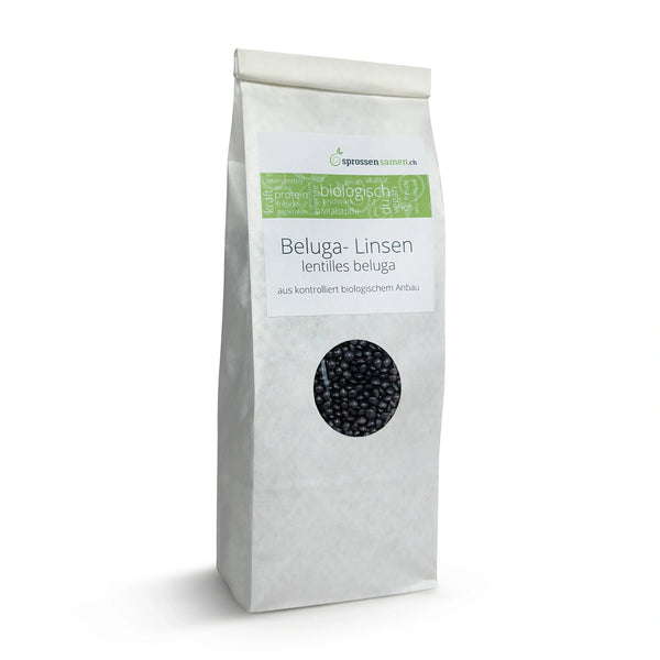 Beluga Linsen Sprossensamen Bio 500g