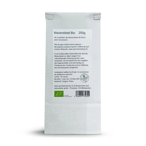 Mariendisteln Samen Bio 200g