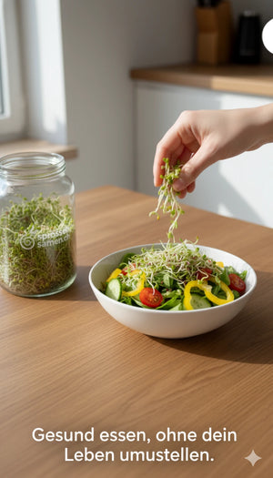 Gesund essen, ohne dein Leben umzustellen