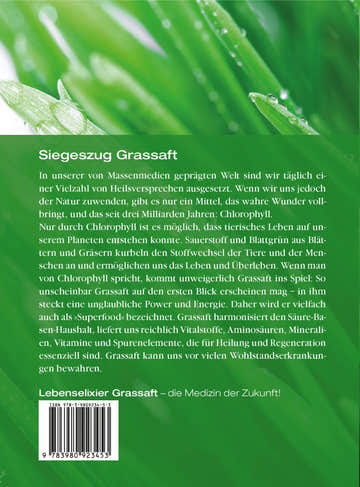 Grassaft: Das grüne Lebenselixier Maria Kageaki
