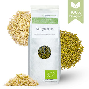Mungbohnen grün Bio Samensprossen 500g